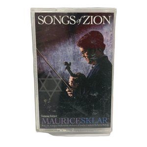 Maurice Sklar Songs of Zion Audio Cassette Tape 1995 Violinist Christian